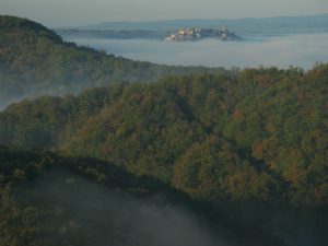 Cordes : vue de l'ouest